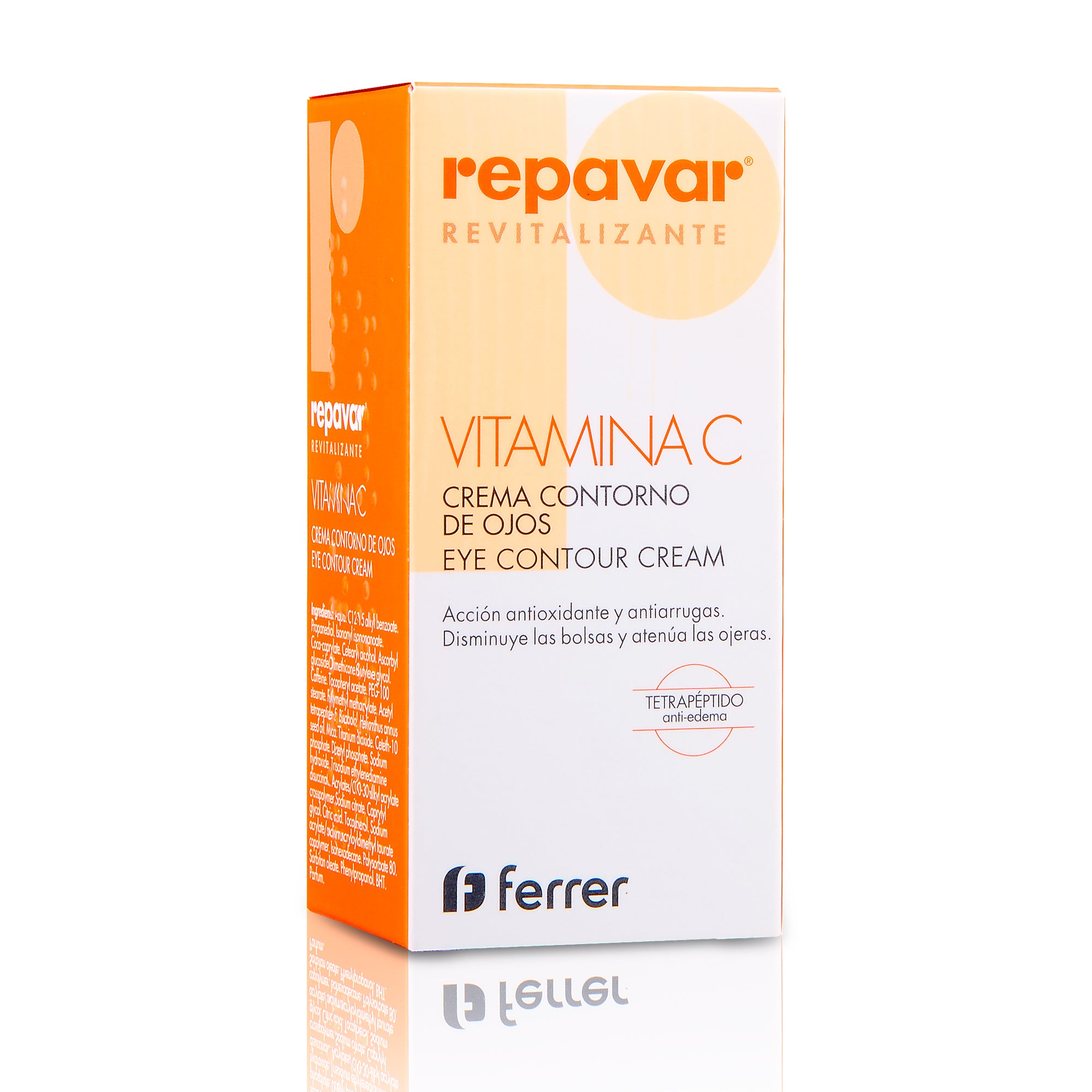 Revitalizante Contorno de Ojos previene y trata signos de fatiga y envejecimiento. Acción antiarrugas