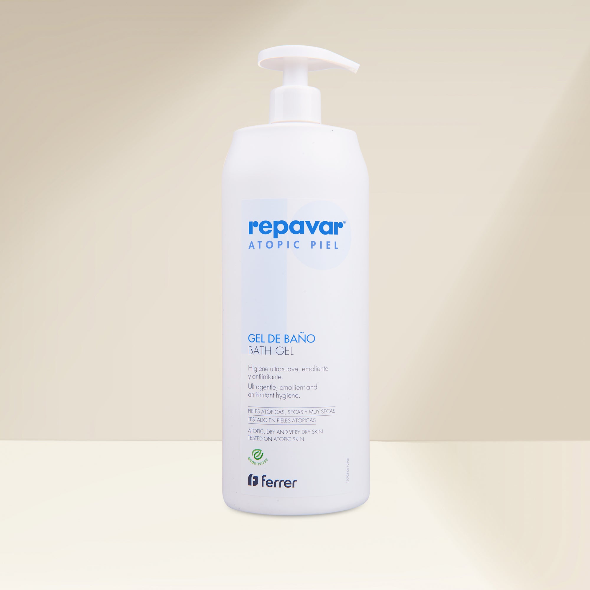 Atopic Piel Gel de Baño calmante y antiiritante que protege barrera cutánea y descamación