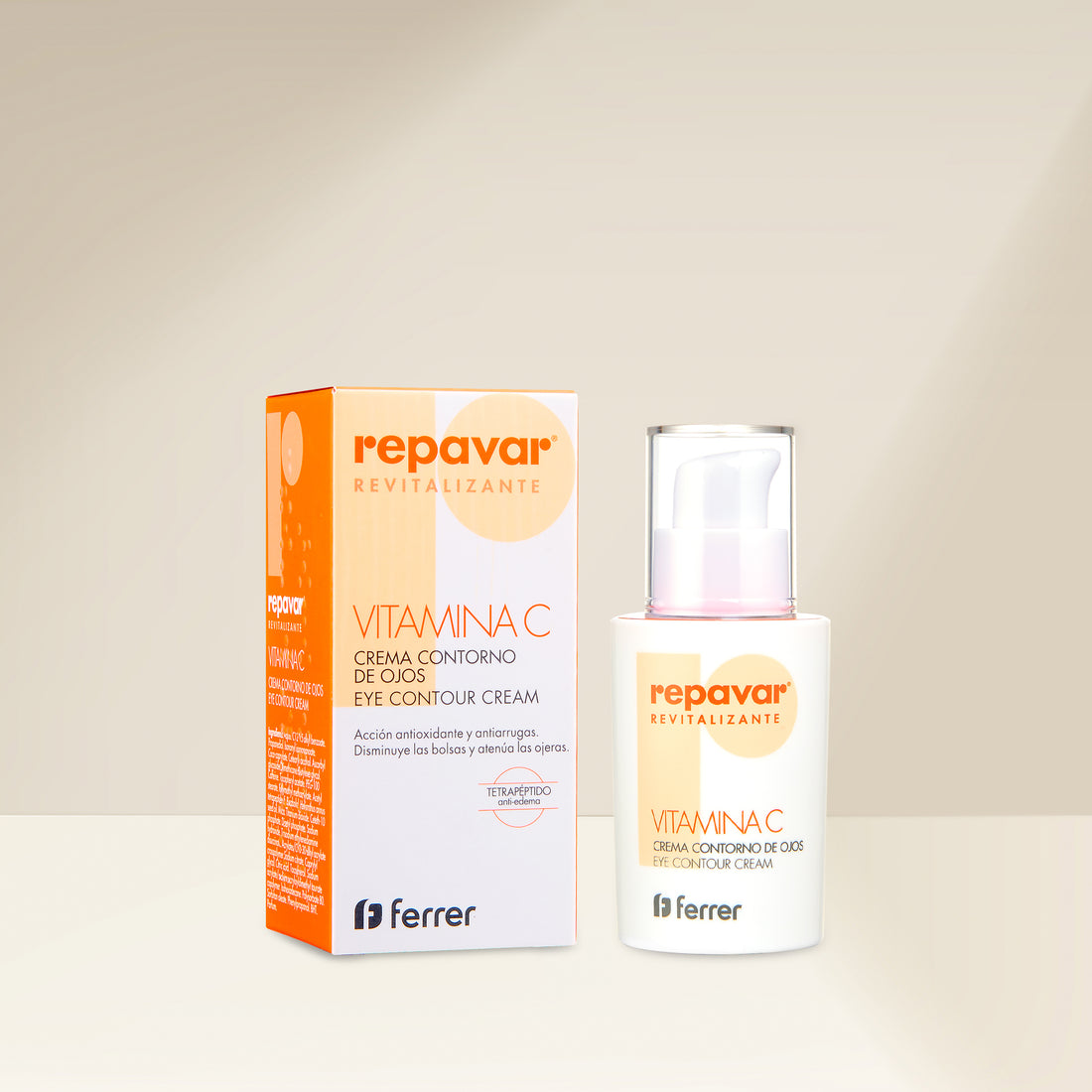 Revitalizante Contorno de Ojos previene y trata signos de fatiga y envejecimiento. Acción antiarrugas