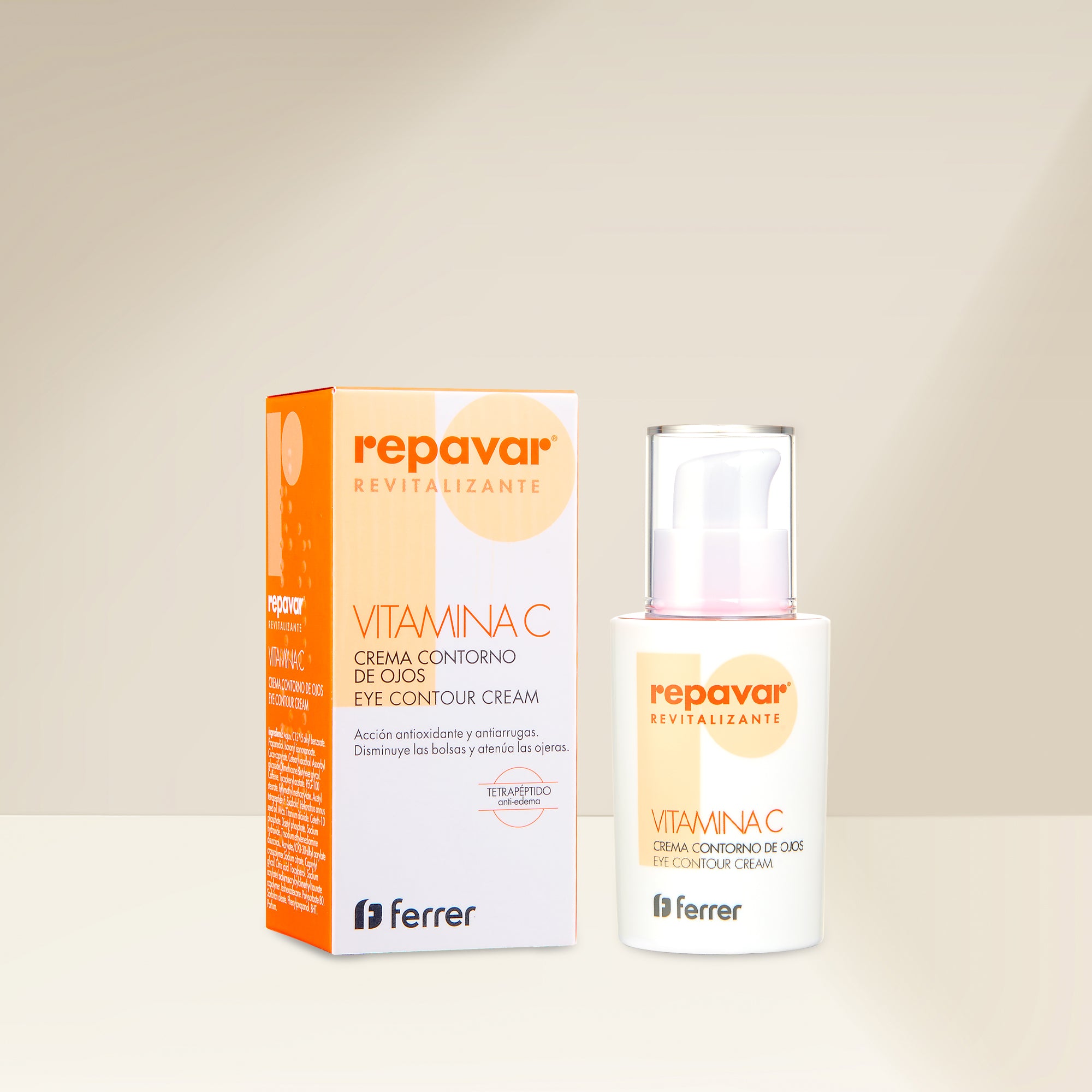 Revitalizante Contorno de Ojos previene y trata signos de fatiga y envejecimiento. Acción antiarrugas