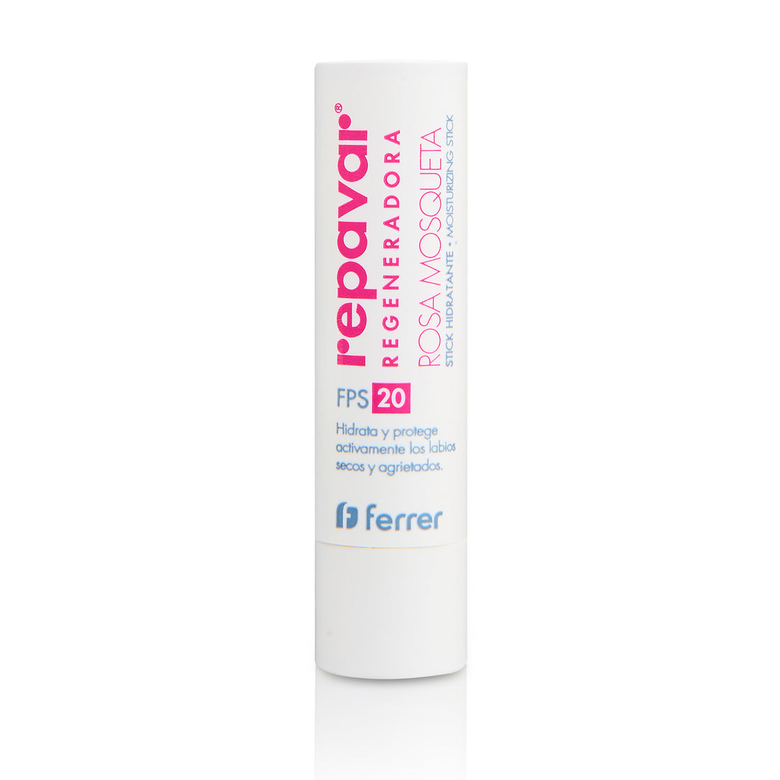 Regeneradora Stick Labial con Rosa Mosqueta - Hidrata, Protege y Calma labios resecos