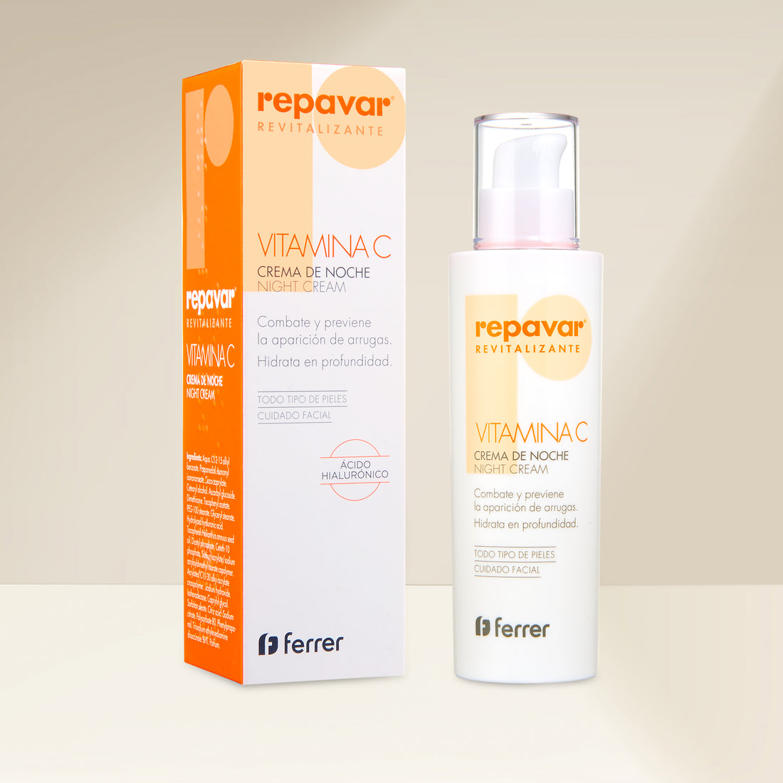 Revitalizante Crema de Noche hidrata, combate y previene aparición de arrugas y signos de envejecimiento