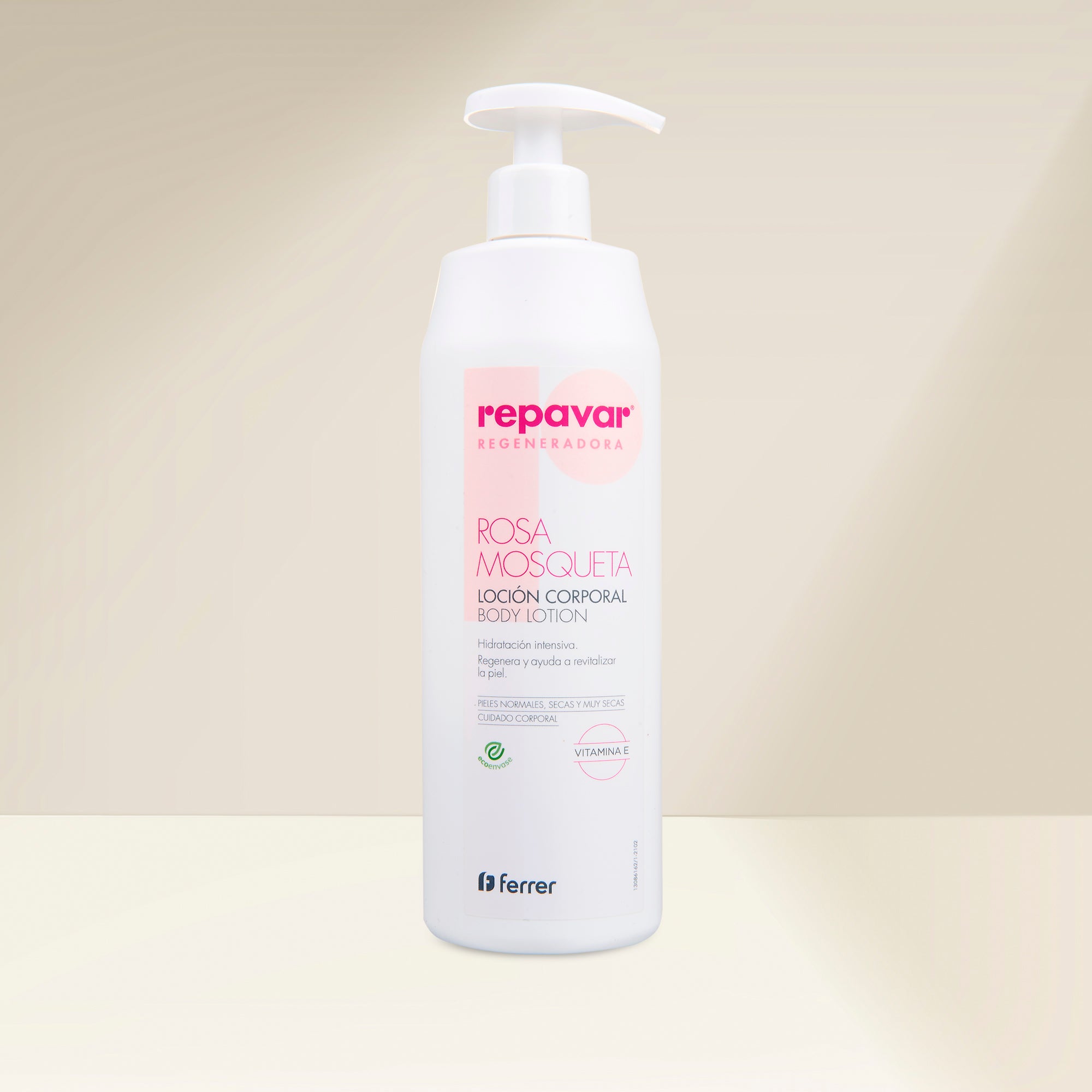 Regeneradora Loción Corporal Nutritiva con Rosa Mosqueta y Vitamina E - Regenera y Revitaliza la piel