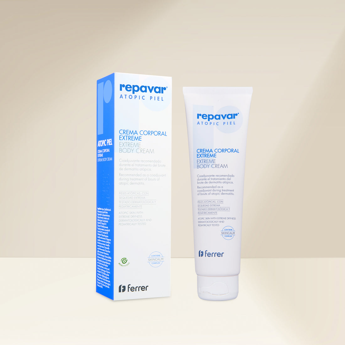 Atopic Piel Crema Corporal Extrem trata el brote de atopía, alivia el picor y refuerza barrera cutánea