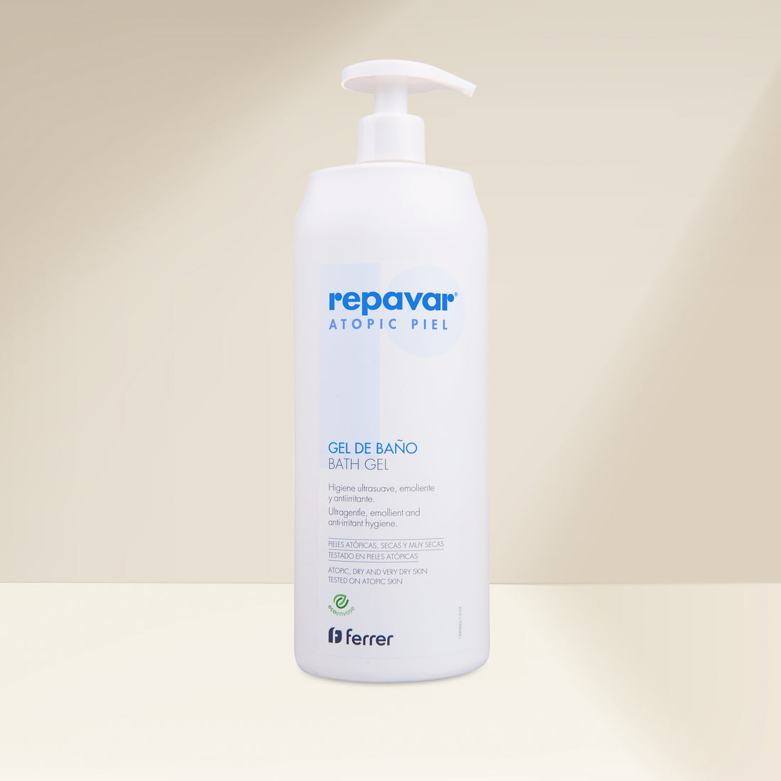 Atopic Piel Gel de Baño calmante y antiiritante que protege barrera cutánea y descamación