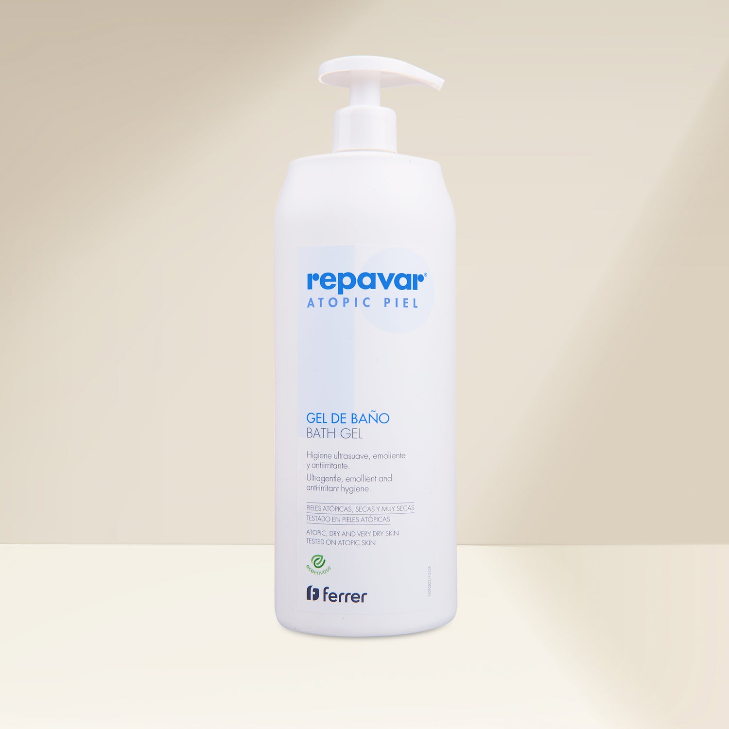 Atopic Piel Gel de Baño calmante y antiiritante que protege barrera cutánea y descamación
