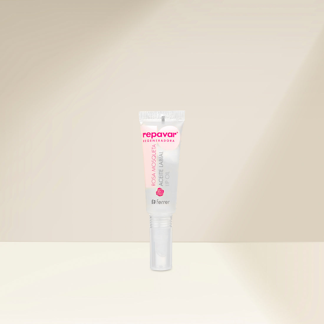 Regeneradora Lip Oil Aceite Labial con Rosa Mosqueta tono natural - Nutre y Regenera, efecto gloss