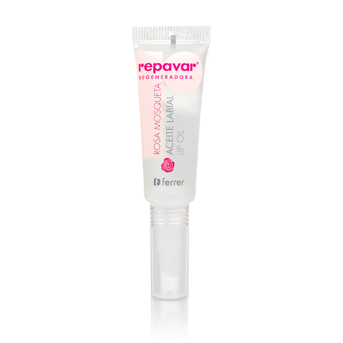 Regeneradora Lip Oil Aceite Labial con Rosa Mosqueta tono natural - Nutre y Regenera, efecto gloss