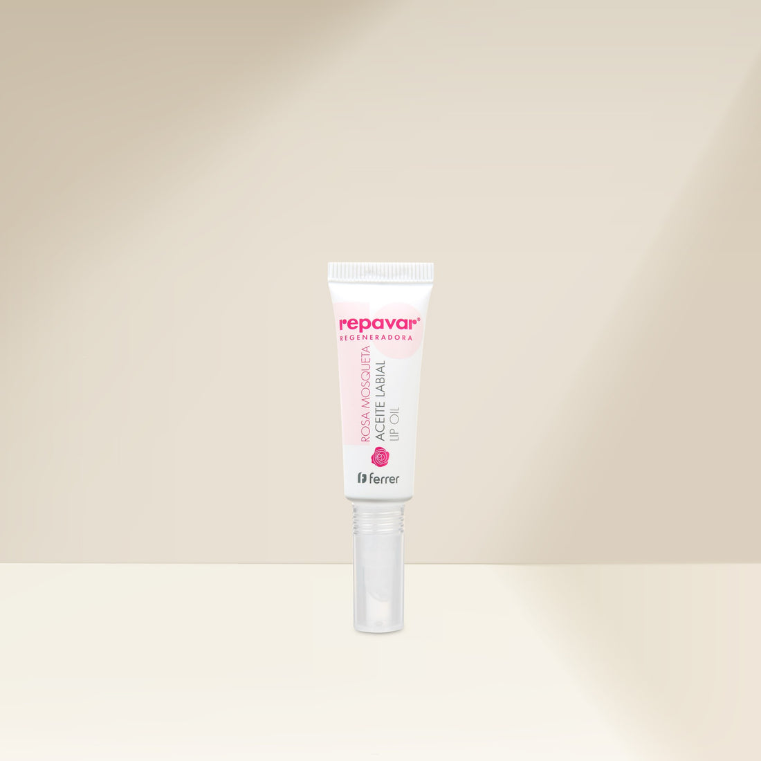 Regeneradora Lip Oil Aceite Labial con Rosa Mosqueta tono natural - Nutre y Regenera, efecto gloss